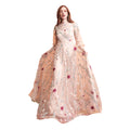 Freya - Pearl Embellished Tulle Gown