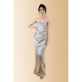 Irene - Figure Hugging 100% Silk Satin Gown