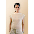 Zurie - Intricately Beaded Silk Georgette Top