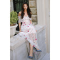 Juliette - Floral Embroidered Imported Tulle Gown